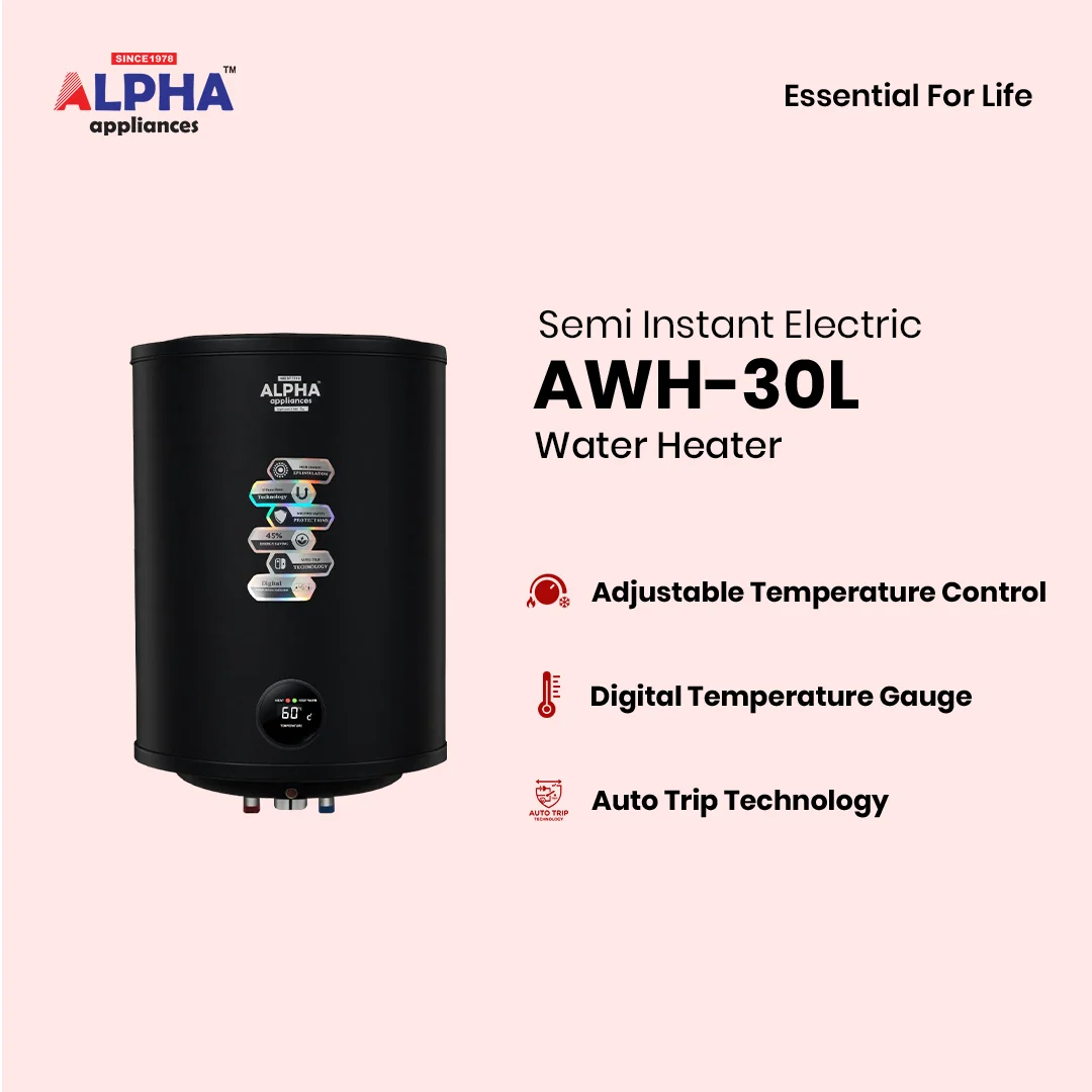 AWH-30L Semi Instant Electric Water Heaters