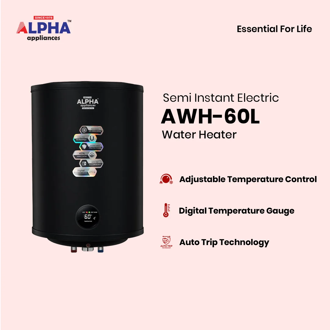 AWH-60L Semi Instant Electric Water Heaters