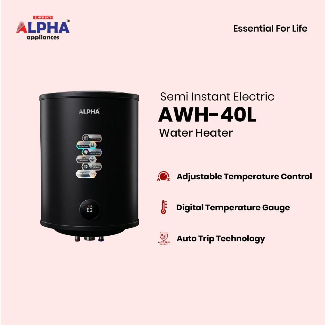 AWH-40L Semi Instant Electric Water Heater
